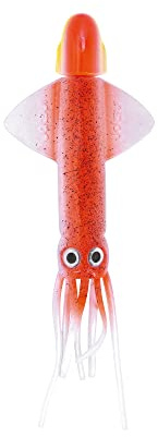 JATSUI Esca Artificiale Crazy Squid Split Color, Disponibile in Diverse Grammature e Colorazioni