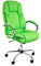 TPFLiving Bürostuhl Dallas (Grün) – mit hoher Rückenlehne und Lordosenstütze – belastbar bis 215 kg – gepolsterter und ergonomischer Premium Schreibtischstuhl für Büro und Homeoffice