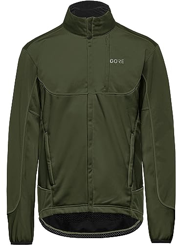 GOREWEAR C5 GORE® WINDSTOPPER® Thermo Trail Jacket, Utility Green, XL