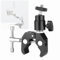 xlwen Klemme Stativ, Magic Arm mit Super Clamp Klemme, 360° Kugelkopfarm und 1/4 Zoll Schraube, für DSLR und Action-Kamera