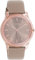 Oozoo Timepieces Damen Uhr in Taupe Rosegold | Armbanduhr Damen mit Lederarmband | Hochwertige Uhr für Frauen| Edle Analog Damenuhr in rund C11144