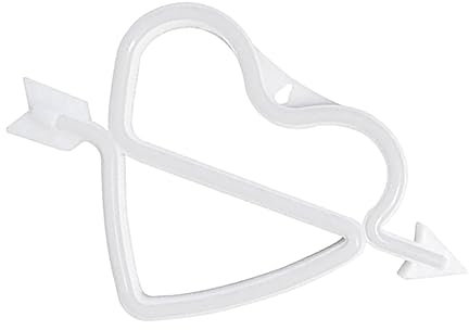 DOITOOL Amor Bogen Neon Herz Nachtlicht Lichter Dekorative Lampe Für Schlafzimmer Party