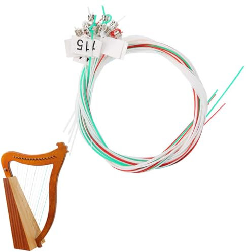 SAFIGLE Lyre Strings Replacements for Musical Instrument Accessories Lyre Nylon Strings for Dulcimer Instrument for and Accessories