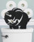 Wigag Elefanten-Toilettenpapierhalter Ständer für zusätzliche 8 Rollen, lustige, dekorative, freistehende Toilettenpapieraufbewahrung, Bauernhaus, Badezimmer, Tierdekoration, Zubehör,