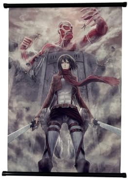 MIMOSQ Anime Attack Aot On Titan Cosplay Poster 60x40cm - Offizielle Lizenz