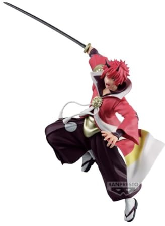 Banpresto Benimaru That Time I Got Reincarnated As A Slime Actionfigur, 19 cm, BP89826P, Mehrfarbig, Sammelfigur, ideal für Anime-Fans