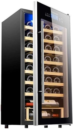 QPZMALSKY Frigorifero Multifunzionale di Vino, Bevanda Indipendente con Porta di Vetro, Soda O Vino, Costruttore, Armadio da Vino Silenzioso