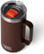 YETI Rambler Mug, Vacuum Insulated Stainless Steel Stackable Mug with Magslider Lid, Wetlands Brown, 24 oz (710 ml)