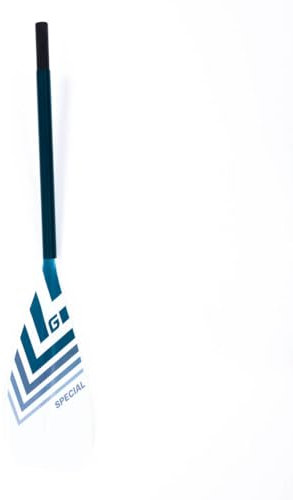 Gladiator Origin SC Kajak Blatt – weiß grün I Leichtes Nylon Fiberglas Paddelblatt I Einfache Umwandlung von SUP zu Kajak I Flexibel und robust I Kompatibel mit 26 mm Klemmen