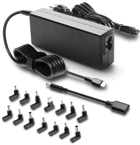100W USB C Universal Laptop Netzteil für Lenovo HP Dell Acer Asus Toshiba Geteway Samsung MacBook IBM Fujitsu Sony LG MSI Gateway medion Terra Chromebook Notebook Ultrabook Ladekabel Ladegerät