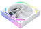 Lnfxkvva V2RS Case Fan Magic Block Free Splicing 120mm PC Computer 12V Chassis Fan Lian 3PIN 5V ARGB Divine Light Li White,A