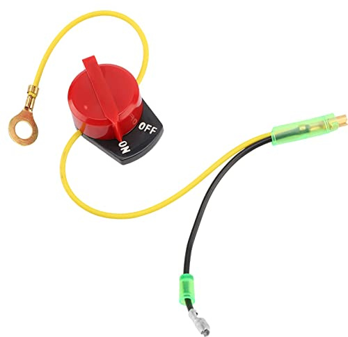 Motorstoppschalter Starter Kleine Motorteile für Gx110 Gx120 Gx160 Gx200 Gx240 Gx270 Gx340 Gx390 Stop On Off Schalter Ersatz Motor Aus Stoppschalter