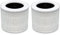 LEVOIT Filtro de repuesto para purificador de aire HEPA 3 en 1, carbón activado de alta eficiencia, núcleo mini-RF blanco (Paquete de 2)