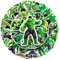 Adesivi Hulk, Set di 50 Adesivi, Adesivo alla Moda Personalizzati Decorativi per Auto, Computer Portatile, valigia, Bicicletta, Natalizi Compleanno Regalo per Bambini Adulti