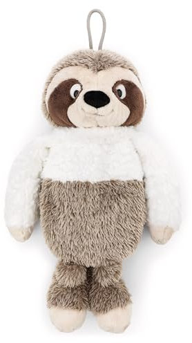 NICI Kuscheltier Wärmflasche Faultier Izzy Icetumbler 300ml 34cm - beige - Kuscheliges Wärmetier ab 10 Monaten – Plüschtier-Wärmflasche, Wärmebeutel für Kinder und Erwachsene - 62448