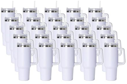 Buwaters 40 oz Stainless Steel Insulated Tumbler, 25 Pack