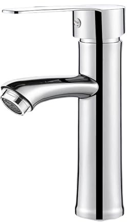 Robinet de Cuisine, robinets de Cuisine, Robinet d'évier de Cuisine en cuivre, tête de pulvérisation à Jet monté sur Le Pont, robinets Simples Chaud-Froid argentés (Tuyau de Type 2