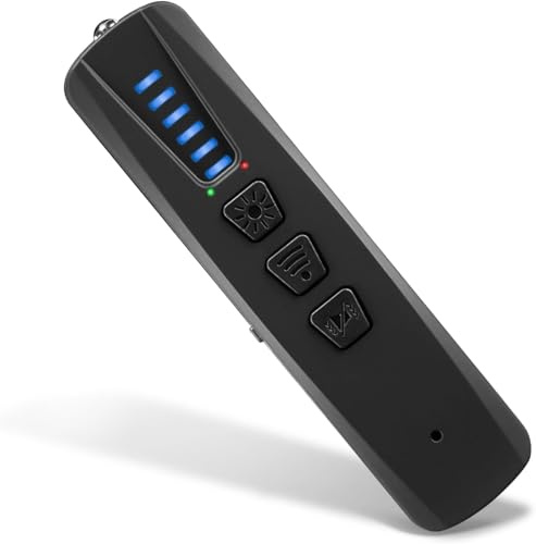 GREATRICH Smart Wanzen Detektor und Wanzenfinder Versteckte Kamera Finder, Tragbarer GPS Tracker Scanner mit 4 Modi, Hidden Camera WLAN Störsender, RF Signal Bug Detector Anti Spy für Hotel Reisen
