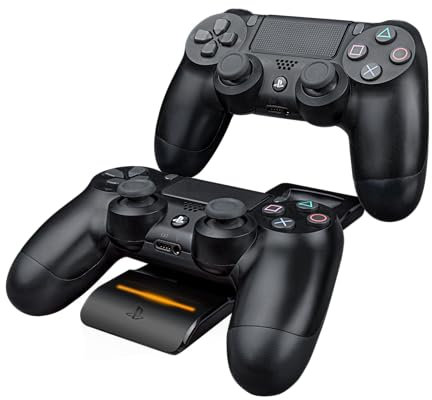PDP Gaming Magnetic Ultra Slim laden System: schwarz - PS5/PS4 EU PLUG
