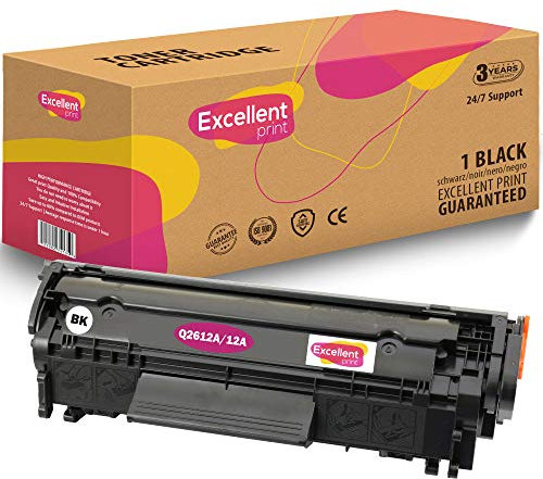 Excellent Print Q2612A 12A Kompatibel Tonerkartusche für HP Laserjet 1012 1015 1020 3030