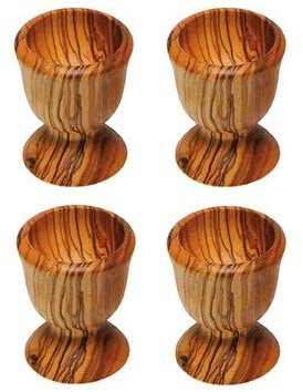 Collection Kremers 4X Olivenholz Eierbecher