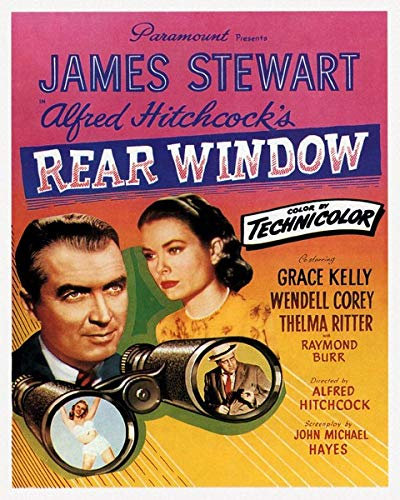 Rear Window – Alfred Hitchcock - Poster cm. 30 x 40
