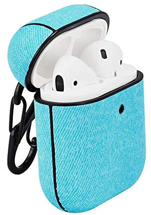 TERRATEC AirBox Fabric Blue Apple AirPods Case Schutzhülle