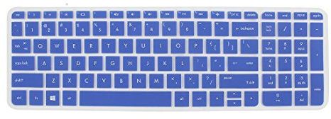 N/A Keyboard Protector Skin Film Cover Blue for HP Pavilion 15 Laptop