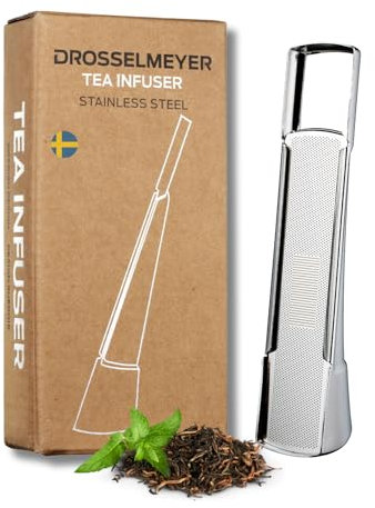 Design Teesieb entworfen und hergestellt in Schweden | Teefilter aus Edelstahl | Stück Teesieb für Tasse | Teefilter Edelstahl Spülmaschinengeeignet…