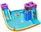 GYMAX Kids Bouncy Castle, Inflatable Water Park with Double Slides, Climbing Wall, Basketball Hoop & 2 Water Cannons, 458x440x236cm Indoor Outdoor Activity Center for 3-10 Years Old