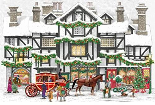 Corner Piece Dickensian House 1000 Piece Jigsaw Puzzle