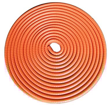 Tuokay 10M Protection Portiere Voiture, Acier à Ressort en U à L'intérieur, Pas Besoin de Coller, Protection en Caoutchouc de Port de Voiture (Orange)