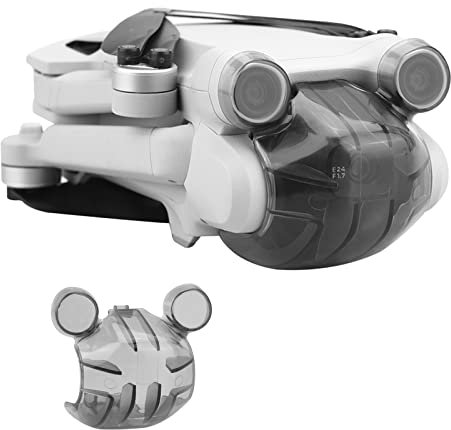 Ainiv Lens Cap for DJI Mini 3 Pro, Camera Lens Protector for DJI Mini 3 Pro, Transparent Scratch-Resistant Drone Accessories for Lens Protection