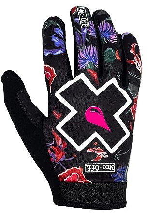 Muc-Off Unisex Fahrrad Handschuhe, Floral - Mehrfarbig, 2XL, 2010