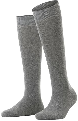 ESPRIT Damen Basic Pure Kniestrümpfe druckfreier Komfortbund