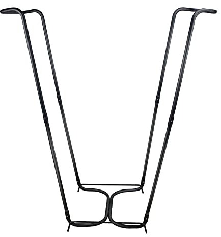 LOVIVER Trash Bag Stand Holder Metal Garbage Bag Holder Refuse Bag Rack Dustbin Cage Garbage Rack Outdoor Leaf bag supports Stand for Yard Weeding