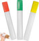 Fituenly 3pcs Large Transparent Plastic Knitting Needle Pin Storage Case Tube Containers Sweater Knitting Needles Storage Box