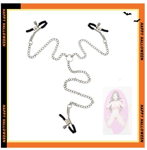 𝙨𝙚𝙭 𝙩𝙤𝙮 Verstellbare Dreikopfklemmen. Dreifachkopf-Kettenklemmen, Hervorragendes Formdesign, Bequem Und Macht Spaß!