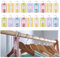 Sachets Parfumés, Lot de 18 Parfum Placard, Sachet Parfumé Armoire, Desodorisant Maison pour Placard Et Voiture, Morceaux De Lavande, Jasmin, Lys, Rose, Océan, Le Citron