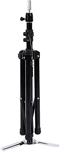 Mini Trépied Pour Perruque, Support De Tête D'entraînement Pliable Trépied De Coiffure Réglable, Trépied En Métal, Support De Table Tête De Mannequin Pour La Formation En Perruque Et En Coiffure