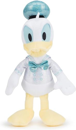 Grupo Moya Plüschfigur Donald Duck, 25 cm, Sonderedition, 100 Jahre, Füllung und Außenseite aus 100 % recyceltem Material, geeignet für alle Altersgruppen