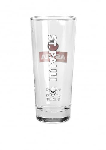 ASTRA FC St. Pauli Frankonia Bierglas Trinkglas Trinkbecher aus Glas, 0,4 Liter