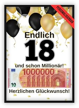 dockyardos® Geldgeschenk zum 54. Geburtstag | Geld kreativ verschenken | Beste Freundin | Geschenkidee | Frau | Mädchen | Geburtstagsgeschenk