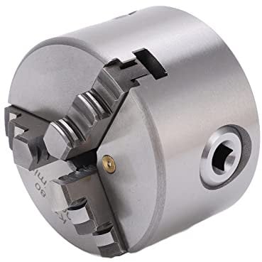 3i SANOU K11-80 Mandrino per Tornio a 3 Griffe Self Cente Il Diametro di 80 Mm del Mandrino 80 Mm di Diametro Consente versatilità Nei Progetti Mandrino per Tornio Mandrino