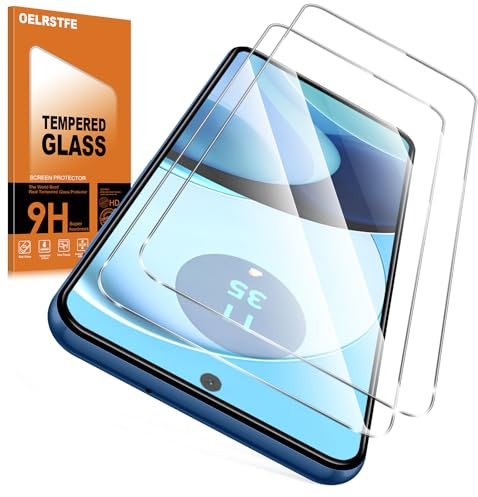 Oelrstfe Verre Trempé pour Motorola Moto G14 2 Pièces,Film Vitre Protection écran Dureté 9H Anti Rayures Sans Bulless Ultra Transparent HD Haute Sensibilité Protecteur D'écran pour Motorola Moto G14