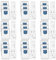 (36 Pezzi) Sacchetti per Polvere Filtri Airclean Compatibili con Aspirapolvere Miele GN, Serie C1, C2, C3, S227, S240, S270, S400, S400i, S600, S2, S5, S8, Sacchetto Aspirapolvere 3D Efficiency