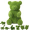 Suinga Figurine en gazon artificiel pour décoration de jardin, terrasse et maison 24 x 36 x 36 cm