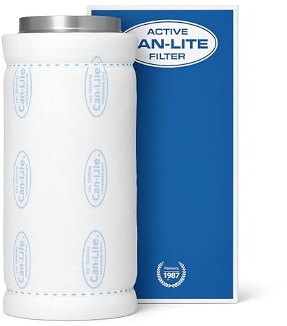 Can-Lite Aktivkohlefilter Grow 4500 m³ 300 mm Flansch - AKF Rohrlüfter Anbau Indoor Belüftung Geruchsfilter Abluft Filter Klima Set