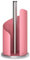 stardis Design Küchenrollenhalter Edelstahl matt H 30 Ø15 cm Rollenhalter Papierrollenhalter für Küchenrolle Halter stehend Pink