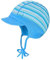 maximo Baby-Jungen Schildmütze, Jerseybund, mit Bindeband Halstuch, Mehrfarbig (zartblau/Baltic 2021), 39